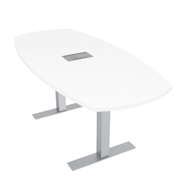 Skutchi Designs 33.5 in W, 69.5 in L, 29 in H, Engineered Wood Top, White HAR-ABOT-34X70-T-ELEC-XD09 - main